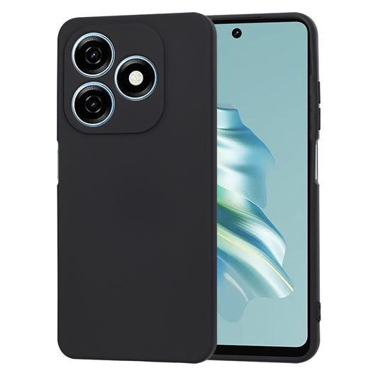 Obal na Tecno Spark 20, Techsuit, SoftFlex, čierny