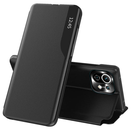 Puzdro pre Xiaomi 11 Lite 5G NE / Mi 11 Lite 5G / 11 Lite, Techsuit, eFold, Čierne