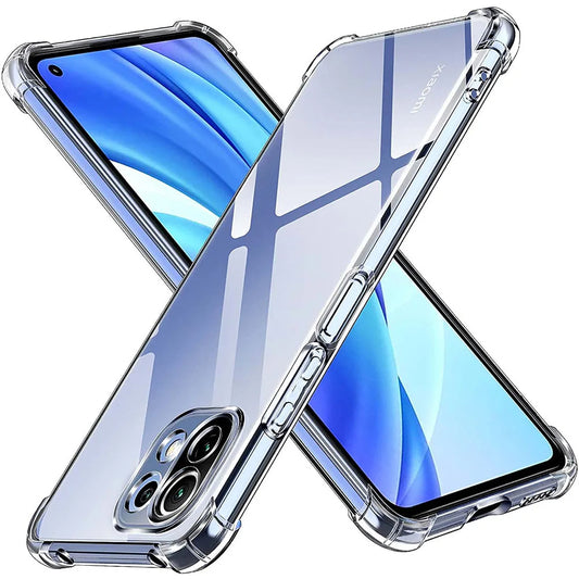 Puzdro pre Xiaomi 11 Lite 5G NE / Mi 11 Lite 5G / 11 Lite, Techsuit, nárazuvzdorné priehľadné, transparentné