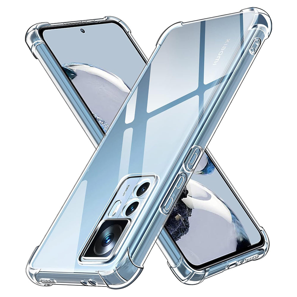 Obal na Xiaomi 12T / 12T Pro, Techsuit, nárazuvzdorný priehľadný, transparentný