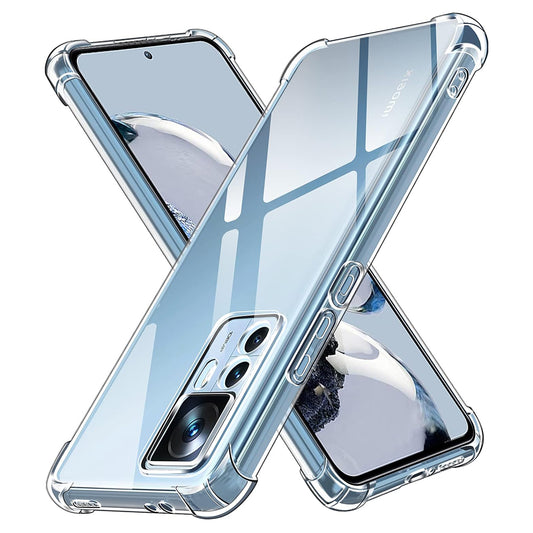 Obal na Xiaomi 12T / 12T Pro, Techsuit, nárazuvzdorný priehľadný, transparentný