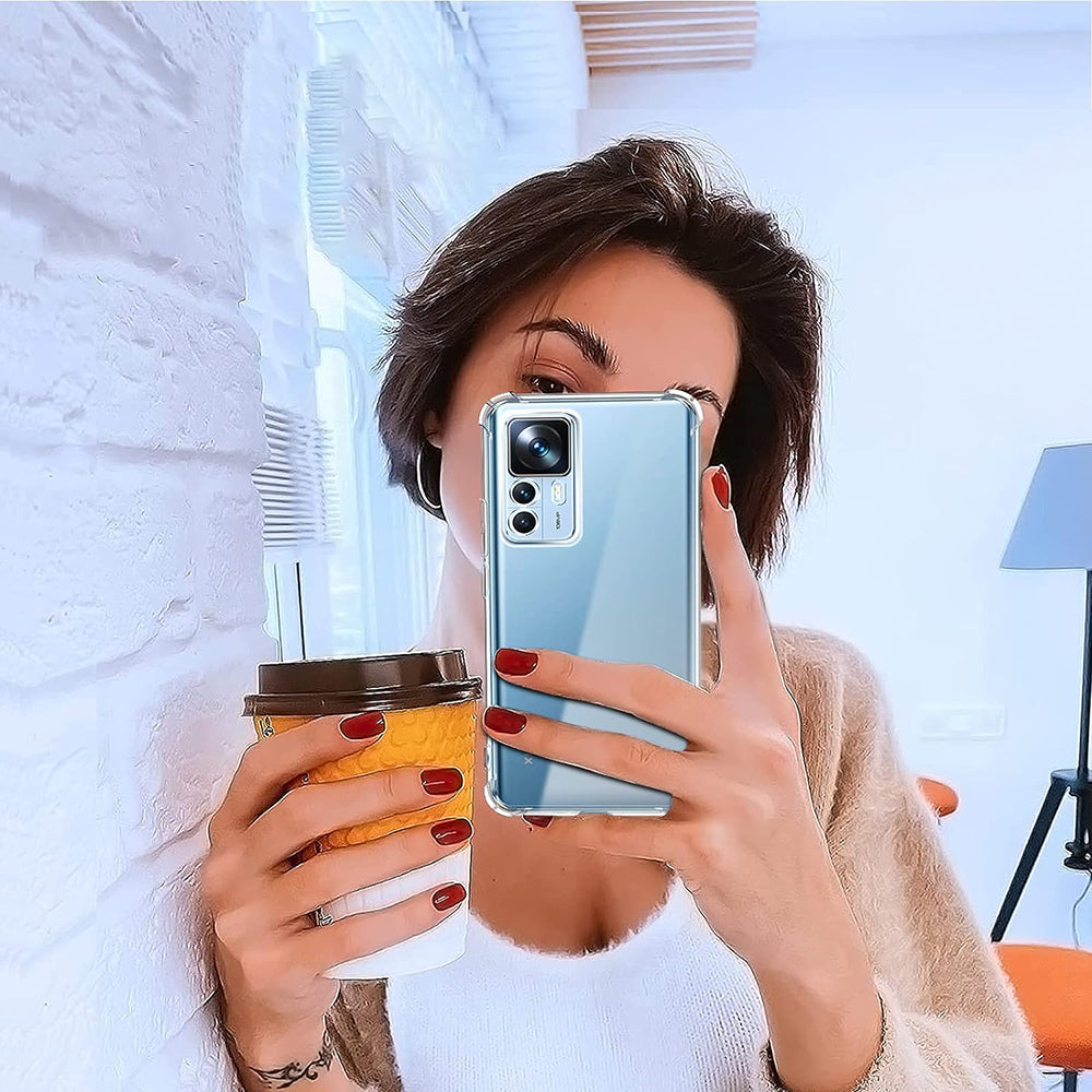 Obal na Xiaomi 12T / 12T Pro, Techsuit, nárazuvzdorný priehľadný, transparentný