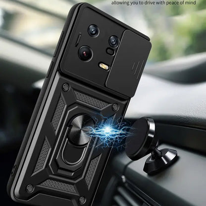 Puzdro pre Xiaomi 13 Pro, Techsuit, CamShield, Čierne