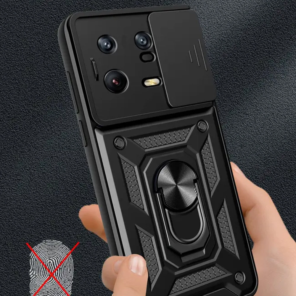 Puzdro pre Xiaomi 13 Pro, Techsuit, CamShield, Čierne