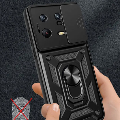 Puzdro pre Xiaomi 13 Pro, Techsuit, CamShield, Čierne