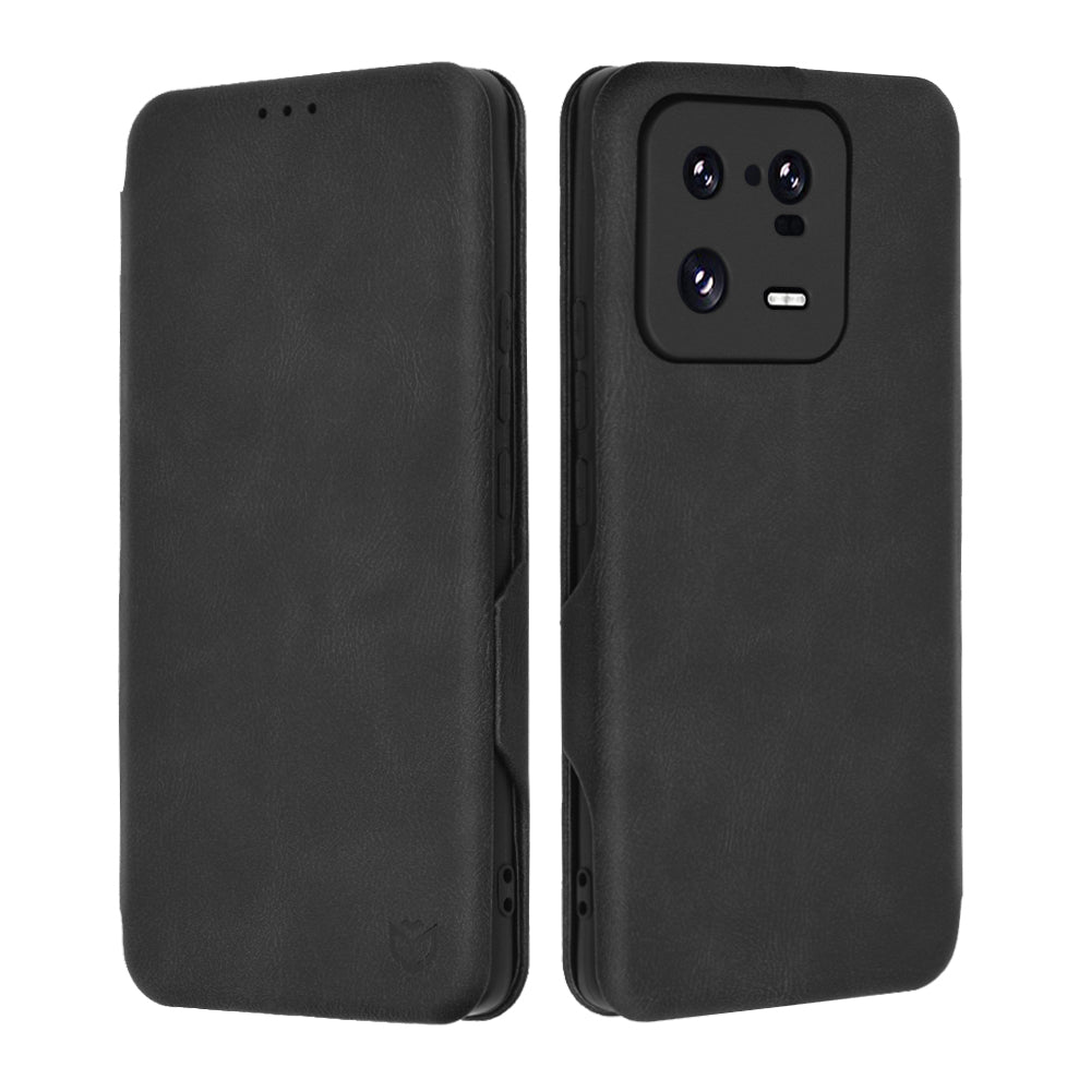 Puzdro pre Xiaomi 13 Pro, Techsuit, Safe Wallet Plus, Čierne
