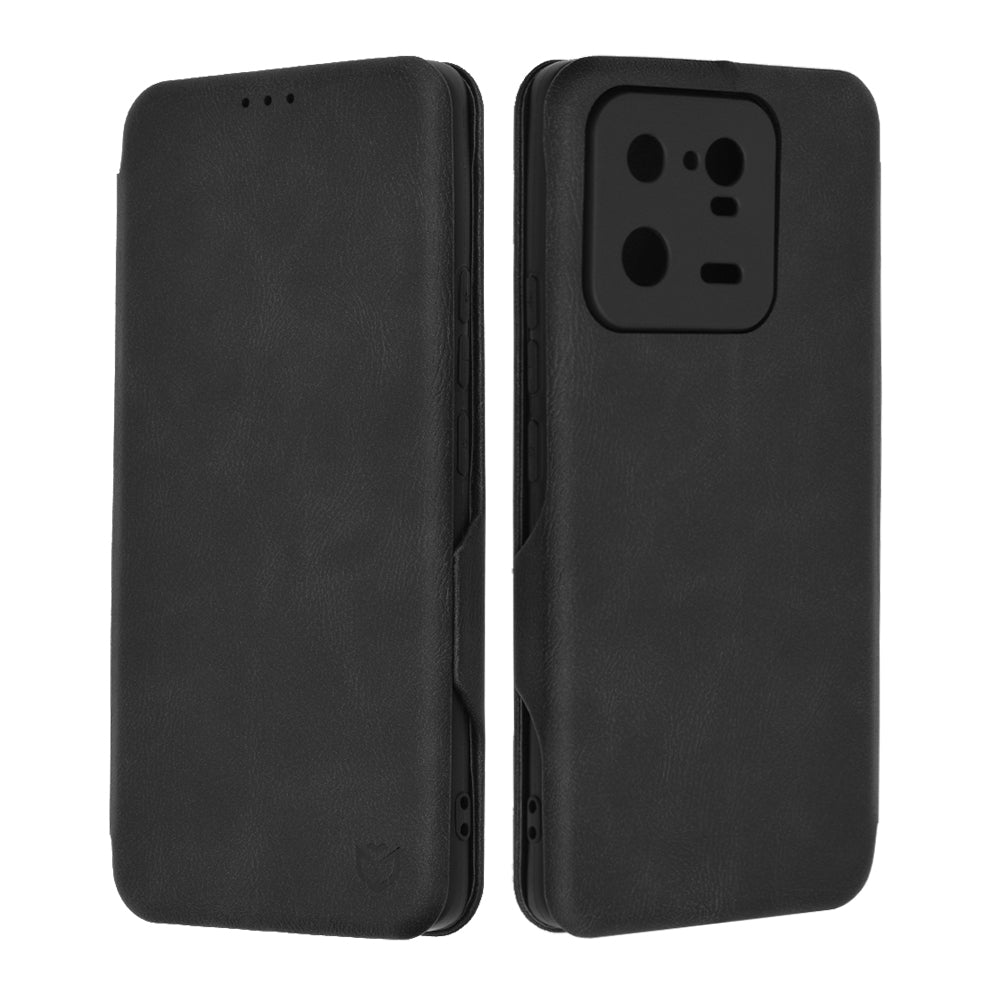 Puzdro pre Xiaomi 13 Pro, Techsuit, Safe Wallet Plus, Čierne