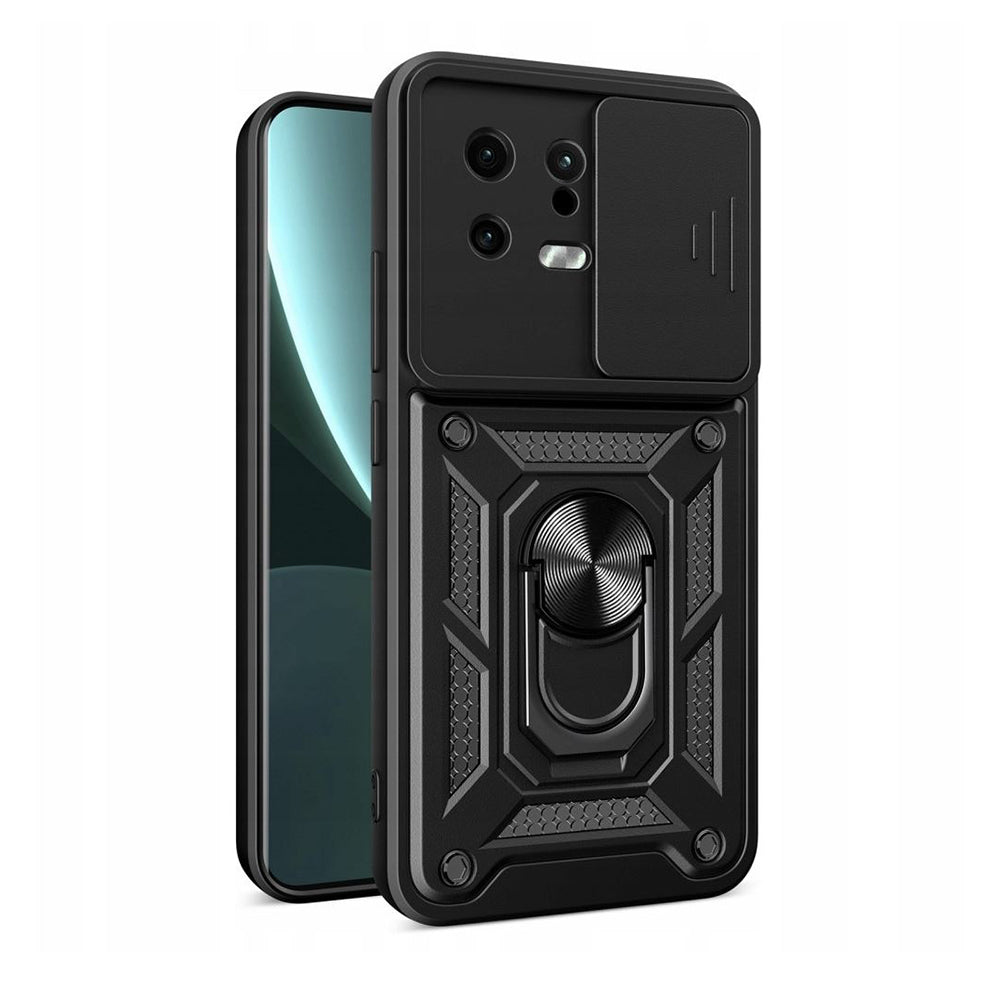 Puzdro pre Xiaomi 13, Techsuit, CamShield, Čierne