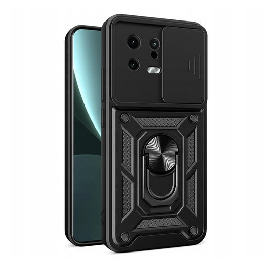 Puzdro pre Xiaomi 13, Techsuit, CamShield, Čierne