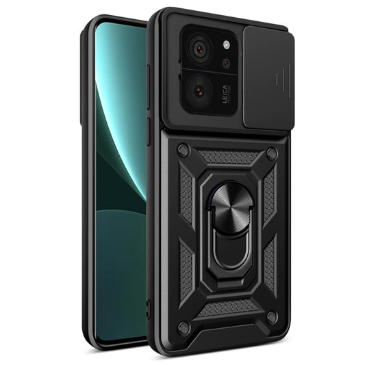 Puzdro pre Xiaomi 13T Pro / 13T, Techsuit, CamShield, Čierne