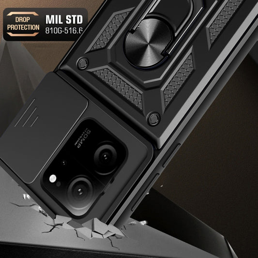 Puzdro pre Xiaomi 13T Pro / 13T, Techsuit, CamShield, Čierne