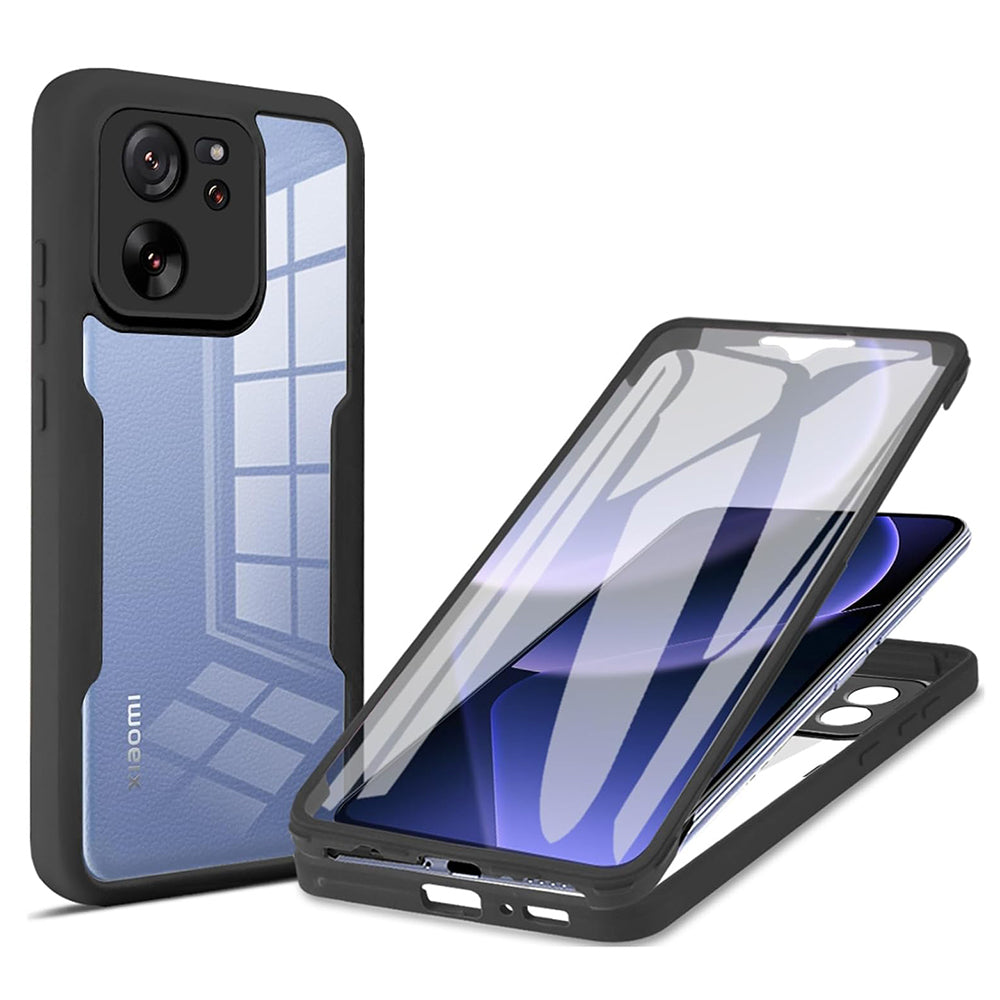 Puzdro pre Xiaomi 13T Pro / 13T, Techsuit, ColorVerse 360, Čierna