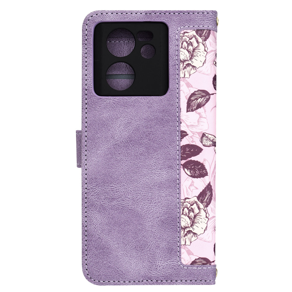 Puzdro pre Xiaomi 13T Pro / 13T, Techsuit, FlipCraft, Fialová