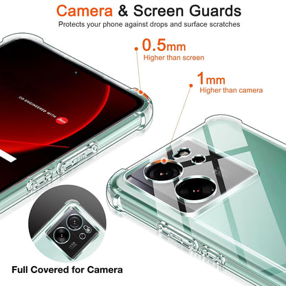 Puzdro pre Xiaomi 13T Pro / 13T, Techsuit, Odolné proti nárazom, Priehľadné