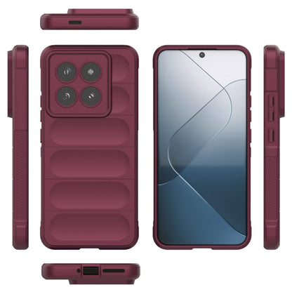 Obal na Xiaomi 14 Pro, Techsuit, Magic Shield, vínový