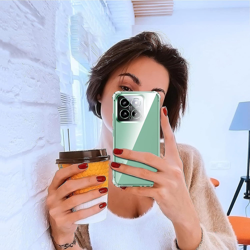 Puzdro pre Xiaomi 14 Pro, Techsuit, Shockproof Clear, Transparent