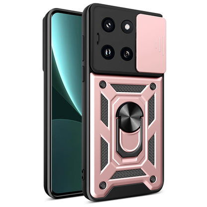 Puzdro pre Xiaomi 14, Techsuit, CamShield, Ružové