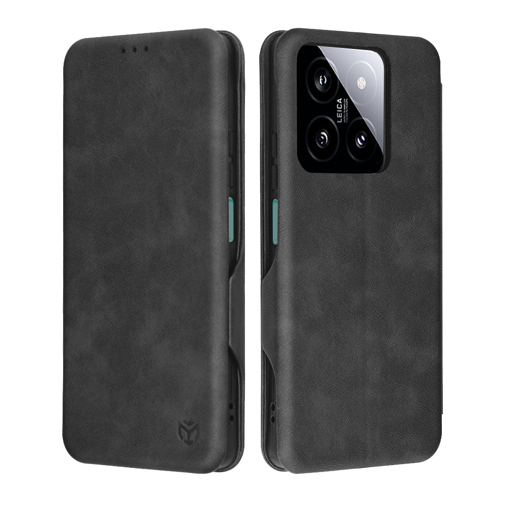 Puzdro pre Xiaomi 14, Techsuit, Safe Wallet Plus, Čierne
