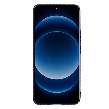 Puzdro pre Xiaomi 14 Ultra, Techsuit, Carbonite FiberShell, fialové