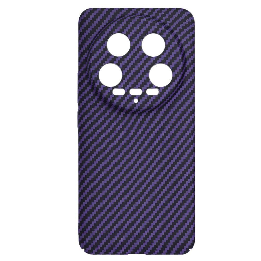 Puzdro pre Xiaomi 14 Ultra, Techsuit, Carbonite FiberShell, fialové
