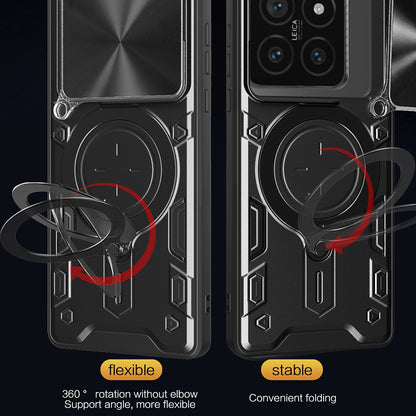 Puzdro pre Xiaomi 14T Pro, Techsuit, CamGuard Pro, Modré