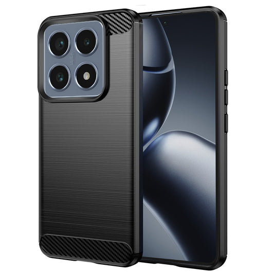Puzdro pre Xiaomi 14T Pro, Techsuit, Karbón, Čierne