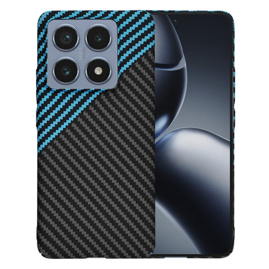 Puzdro pre Xiaomi 14T Pro, Techsuit, Carbonite FiberShell, Čierna Bleu
