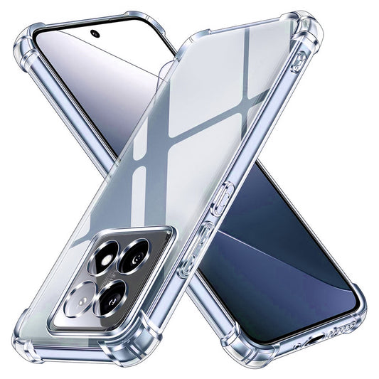 Obal na Xiaomi 14T Pro, Techsuit, nárazuvzdorný priehľadný, transparentný