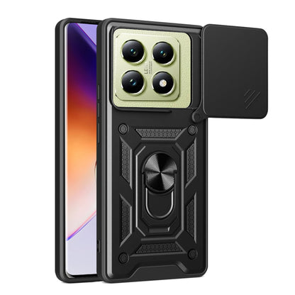 Puzdro pre Xiaomi 14T, Techsuit, CamShield, Čierne