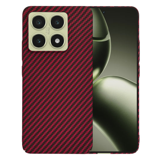 Puzdro pre Xiaomi 14T, Techsuit, Carbonite FiberShell, Červené