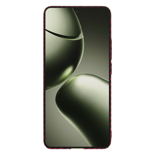 Puzdro pre Xiaomi 14T, Techsuit, Carbonite FiberShell, Červené