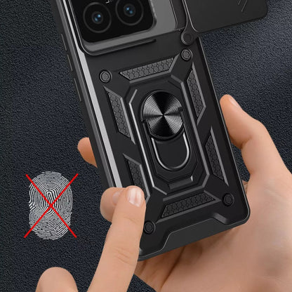 Puzdro pre Xiaomi 15 Pro, Techsuit, CamShield, Čierne