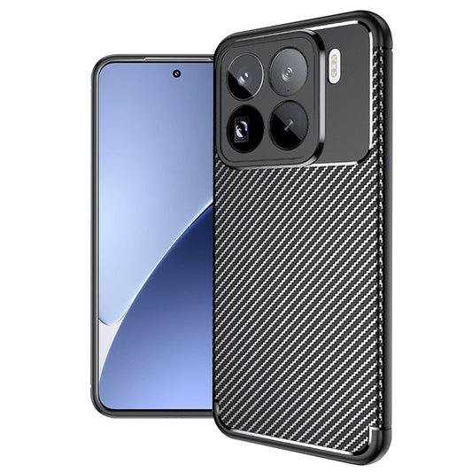 Puzdro pre Xiaomi 15 Pro, Techsuit, CarbonFiber, Čierne