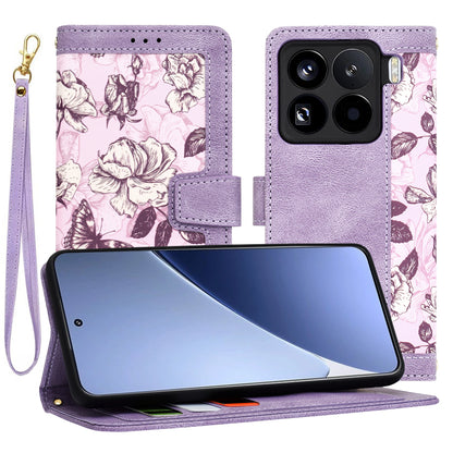 Puzdro pre Xiaomi 15 Pro, Techsuit, FlipCraft, Fialové