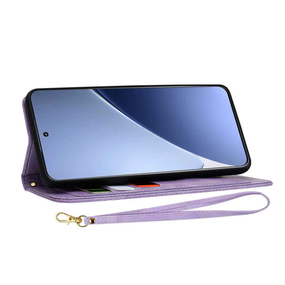 Puzdro pre Xiaomi 15 Pro, Techsuit, FlipCraft, Fialové