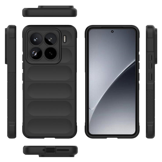 Puzdro pre Xiaomi 15 Pro, Techsuit, Magic Shield, vínové