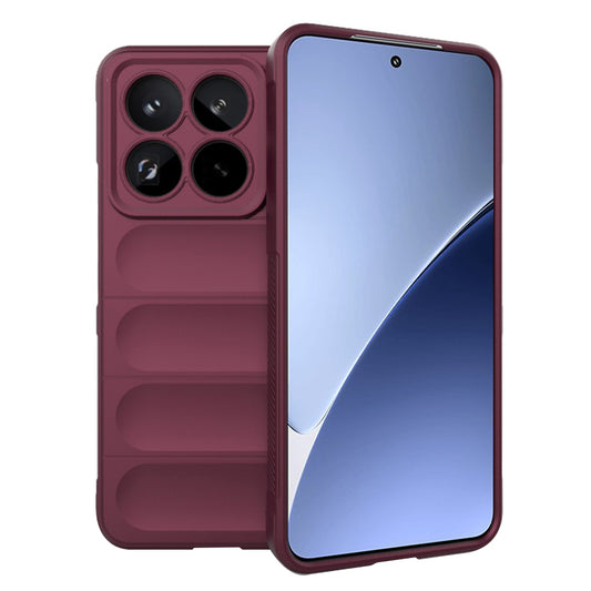 Puzdro pre Xiaomi 15 Pro, Techsuit, Magic Shield, vínové