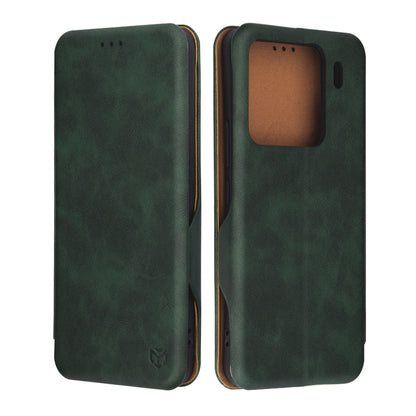 Puzdro pre Xiaomi 15 Pro, Techsuit, Safe Wallet Plus, Zelené