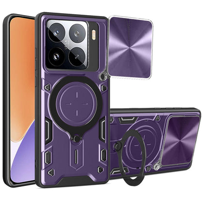 Obal na Xiaomi 15, Techsuit, CamGuard Pro, fialový