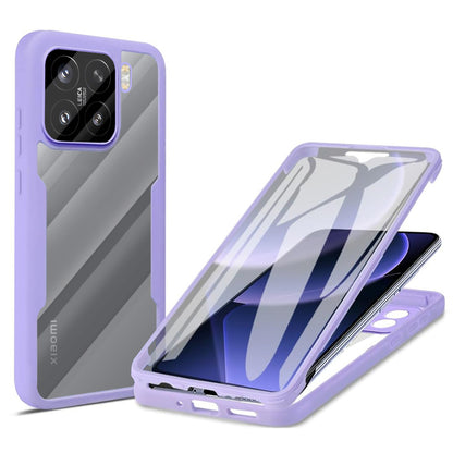 Puzdro pre Xiaomi 15, Techsuit, ColorVerse 360, Fialová