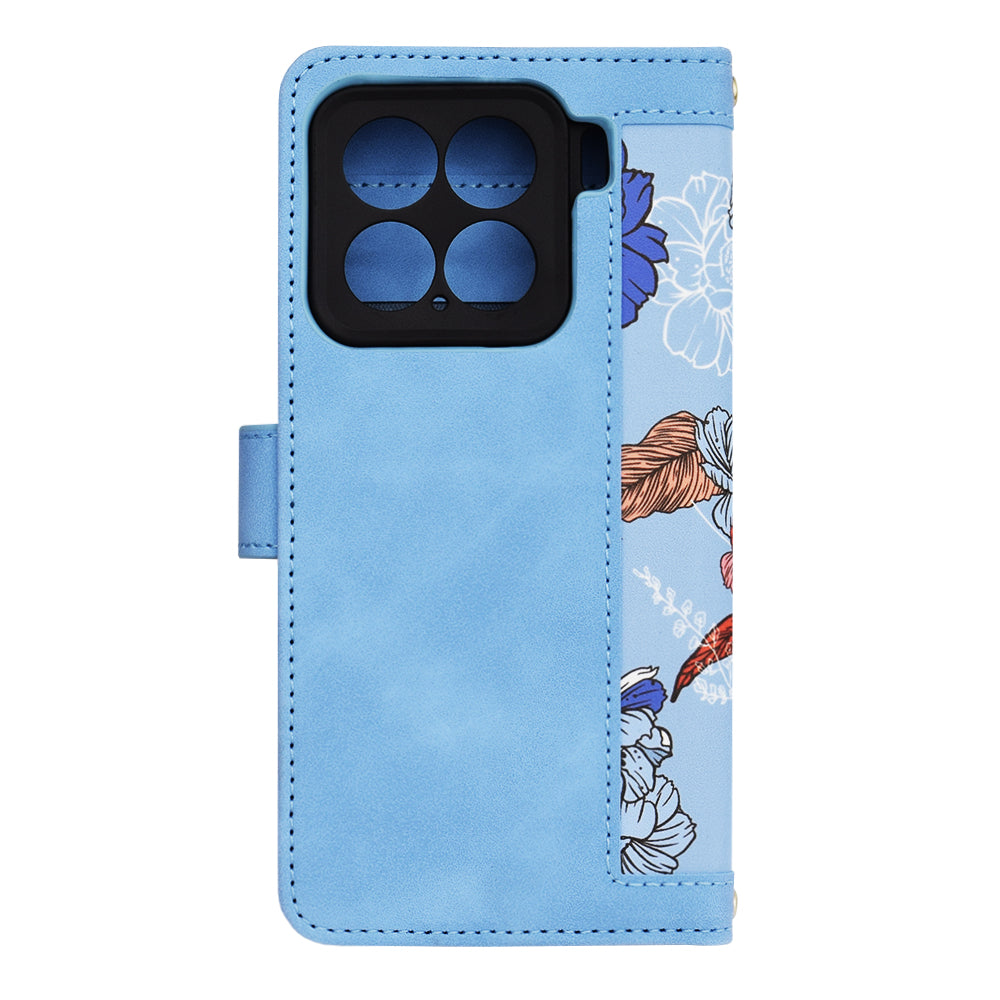 Obal na Xiaomi 15, Techsuit, FlipCraft, modrý