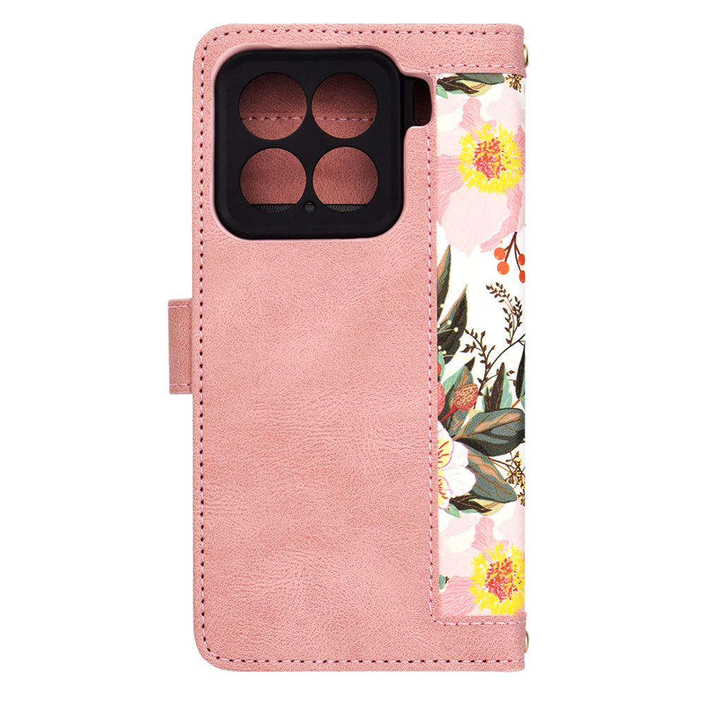 Puzdro na Xiaomi 15, Techsuit, FlipCraft, Ružové