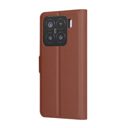 Puzdro na Xiaomi 15, Techsuit, kožené folio, hnedé