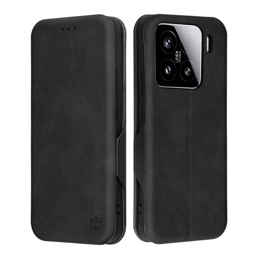 Puzdro pre Xiaomi 15, Techsuit, Safe Wallet Plus, Čierna