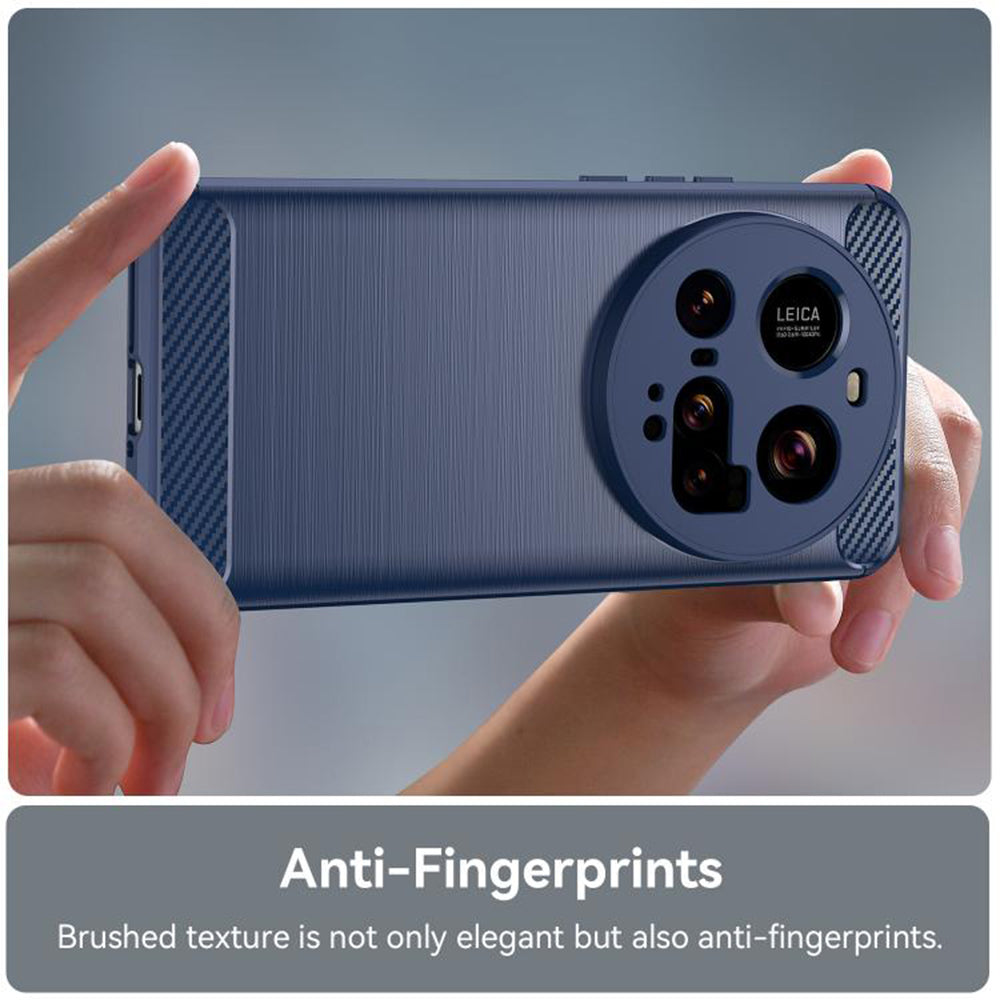 Obal na Xiaomi 15 Ultra, Techsuit, Karbón, Modrý