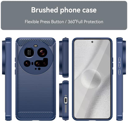 Obal na Xiaomi 15 Ultra, Techsuit, Karbón, Modrý