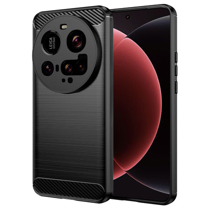 Puzdro pre Xiaomi 15 Ultra, Techsuit, Karbón, Čierne