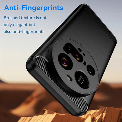 Puzdro pre Xiaomi 15 Ultra, Techsuit, Karbón, Čierne