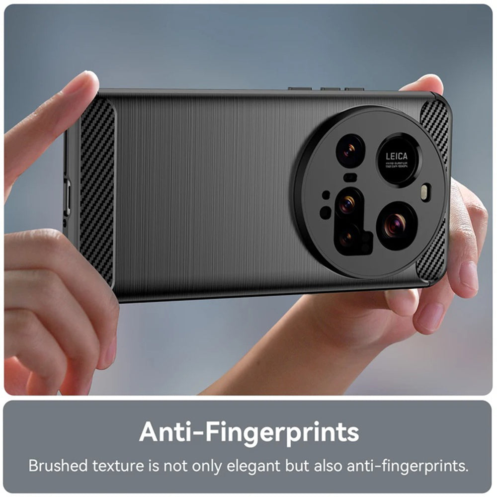 Puzdro pre Xiaomi 15 Ultra, Techsuit, Karbón, Čierne
