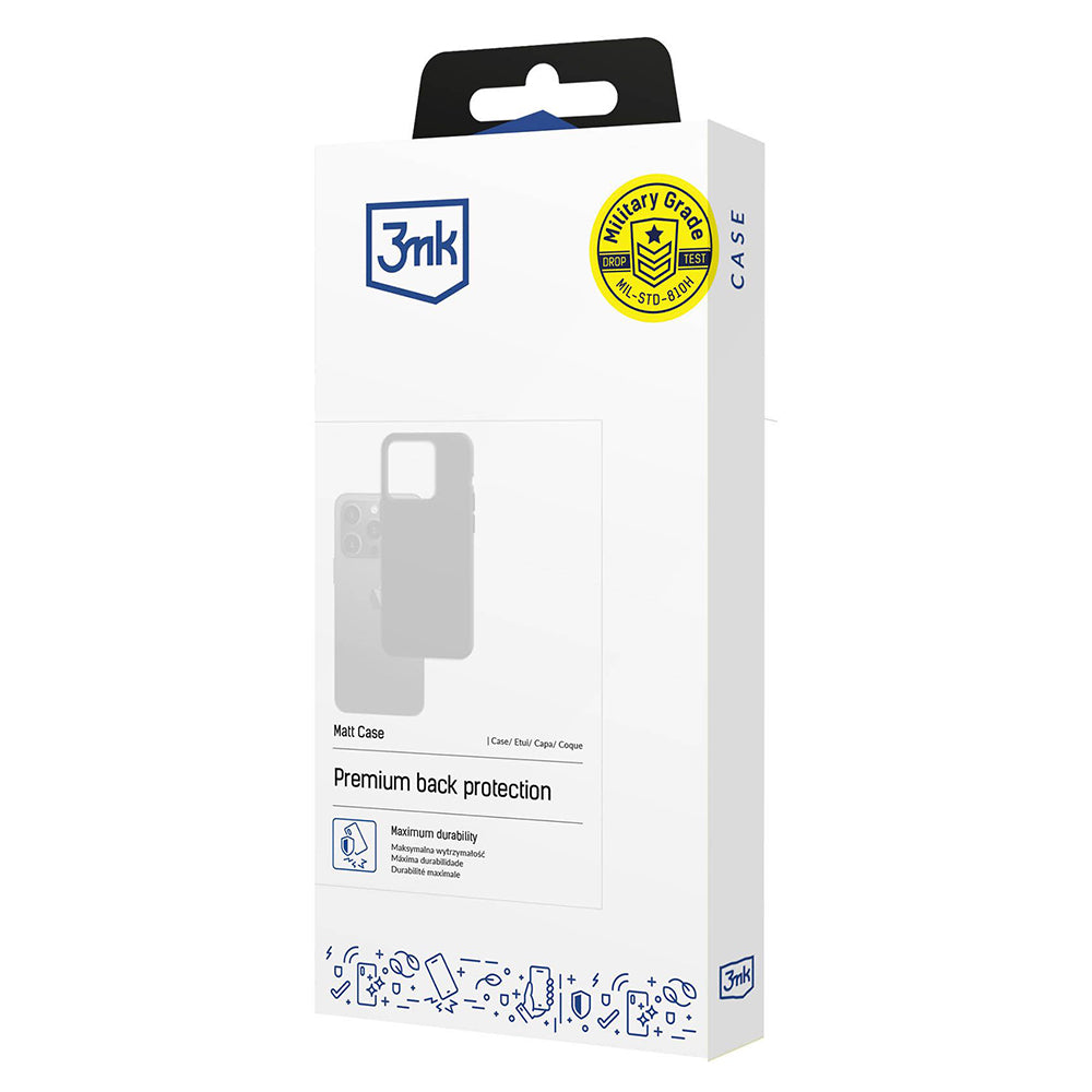 Case for Xiaomi 15T Pro, 3MK, Matte Black